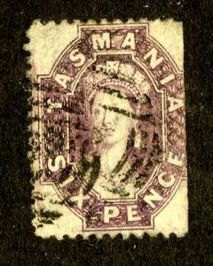 TASMANIA 32 USED SE SCV $57.50 BIN $10.00