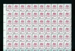 UNITED STATES SCOTT#1585 4c  READING  SHEET OF 100  MINT NH UNFOLDED