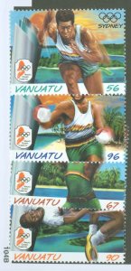 Vanuatu #768-771  Single (Complete Set) (Olympics)