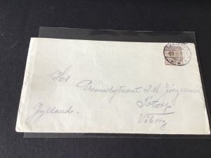 Denmark 1922 stamps cover Ref R32123
