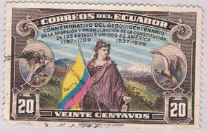 Ecuador 369 Used Liberty 2 1938 (BP53313)