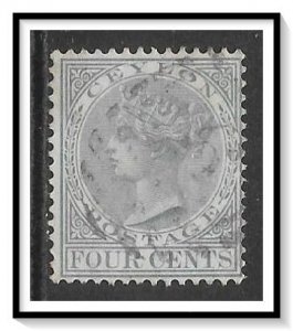 Ceylon #64 Queen Victoria Used