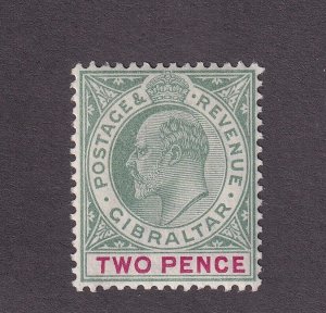 Gibraltar Scott # 41 VF OG lightly hinged nice color scv $ 33 ! see pic !