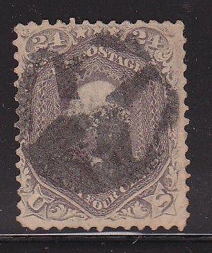 70 VF-XF neg clover fancy cancel cv $ 300 ! see pic !