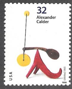 US Cat # 3199, Alexander Calder, MNH*