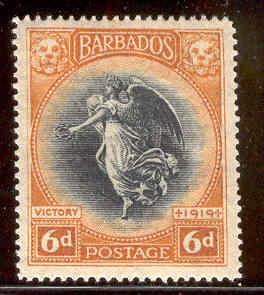BARBADOS 147 MINT HINGED VICTORY