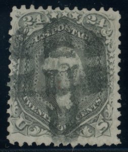 US Stamp #78b Washington 24c - PSE Cert - Used - CV $450.00  