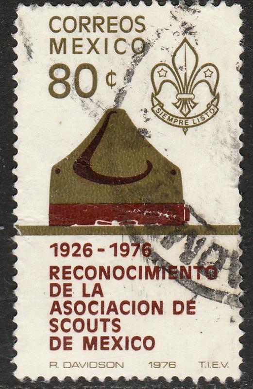 MEXICO 1147, 50th Anniv Mexican Boy Scouts Association USED. F-VF. (1344)