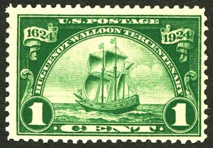 U.S. #614 MINT OG LH 