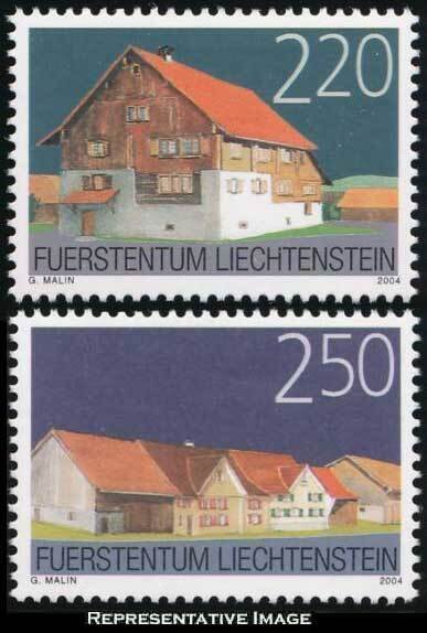 Liechtenstein Scott 1295-1296 Mint never hinged.