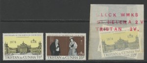 Tristan da Cunha 196-7 + bonus set wmk var ** MINT NH  Churchill (2601 94)