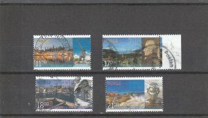 Norway  Scott#  1791-1794  Used  (2016 Cities)