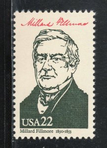 2217d * MILLARD FILLMORE ** President 1850-1853 ** U.S, Postage Stamp MNH