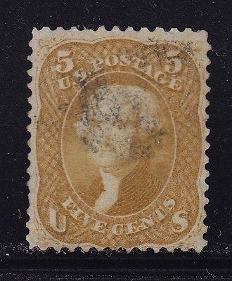 67 F-VF Buff light cancel with nice color cv $ 900 ! see ...