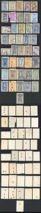 British Columbia Collection of Law Stamps (40 stamps 1 re-joined!)