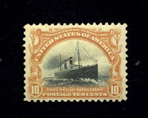 HS&C: Scott #299 Mint 10 Cent Pan American VF H US Stamp