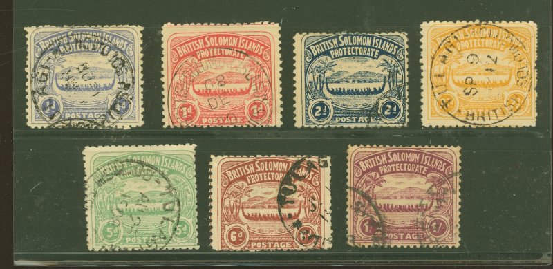 Solomon Islands (British Solomon Islands) #1-7