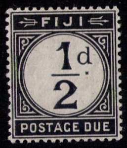 FIJI SCOTT #J8 MLH,Og 1/2d Black POSTAGE DUE VF/XF