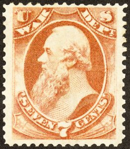 US Stamps # O87 MLH VF Officials Scott Value $175.00