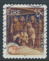 Ireland Eire SG 1878 SC # 1762 Self Adhesive Christmas 2007 see detail and scan