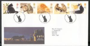 GB - 1995 Cats (FDC)