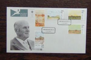 South West Africa 1973 Scenery Paintings by Adolph Jentsch on First Day Cover