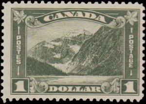 Canada #177, Incomplete Set, High Values, 1930-1931, Mountains, Never Hinged