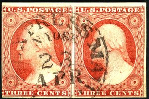 U.S. #11A Used Pair