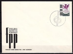 Poland, Scott cat. 2233. Music Festival issue. First Day Cover. ^