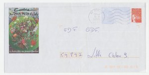 Postal stationery / PAP France 2001 Abbey Corbie - Millenium