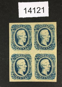 MOMEN: US STAMPS CSA # 12 MINT OG NH BLOCK OF 4 XF $225++ LOT #14121