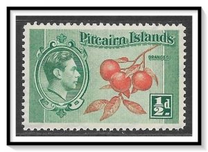 Pitcairn Islands #1 Cluster Of Oranges MNH