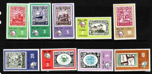 D4-Nicaragua-Sc#939-44,C855A-C-unused NH set-Stamp on Stamp-