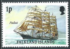 Falkland Islands, Sc #485, 1d MH