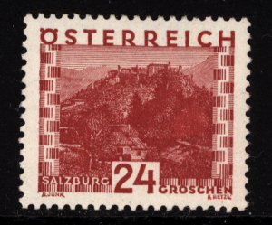 Austria 1929  Scott #332 maroon MLH