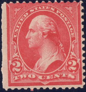 1895 2c mint carmine Washington TyIII SC267