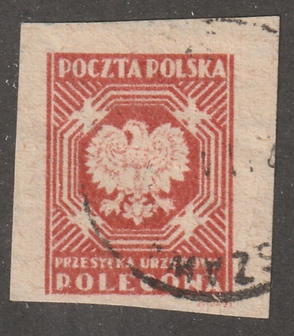 Poland,  Scott#O-22A,  used, hinged,  Official stamp