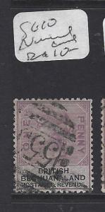 BECHUANALAND (P1910B)  1D    SG 10   555 CANCEL   VFU