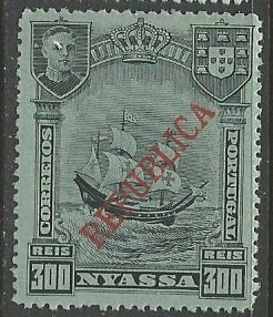 Nyassa  ==  Scott # 60 - MH