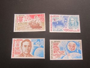 Benin 1977 Sc C275-78 set MNH