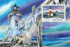 2015 TOGO MNH. LIGHTHOUSES   | Y&T Code: 1006  |  Michel Code: 6788 / Bl.1173