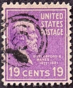 US stamp #824 used