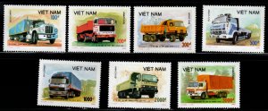 North Vietnam. Scott 2056-2062 MNH** Truck set