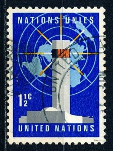 United Nations - New York #166 Single Used