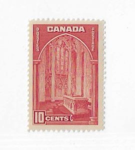 Canada Sc #241 10c dark carmine  NH VF