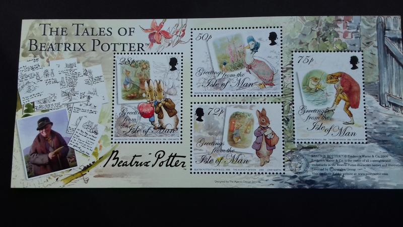 Isle of Man 2006 The 140th Anniversary of the Birth of Helen Beatrix Potter Mint