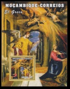 2001 Mozambique 2154/B97 Artist / El Greco 6,00 €