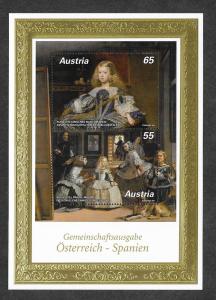 Austria 2228 Mint NH Souvenir Sheet!