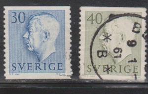 SWEDEN Scott # 422, 459 Used