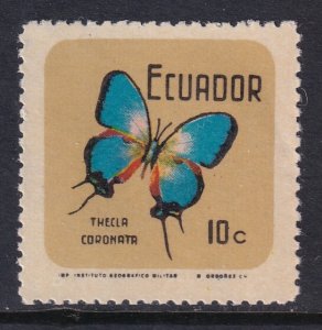 Ecuador 789 Butterfly MNH VF